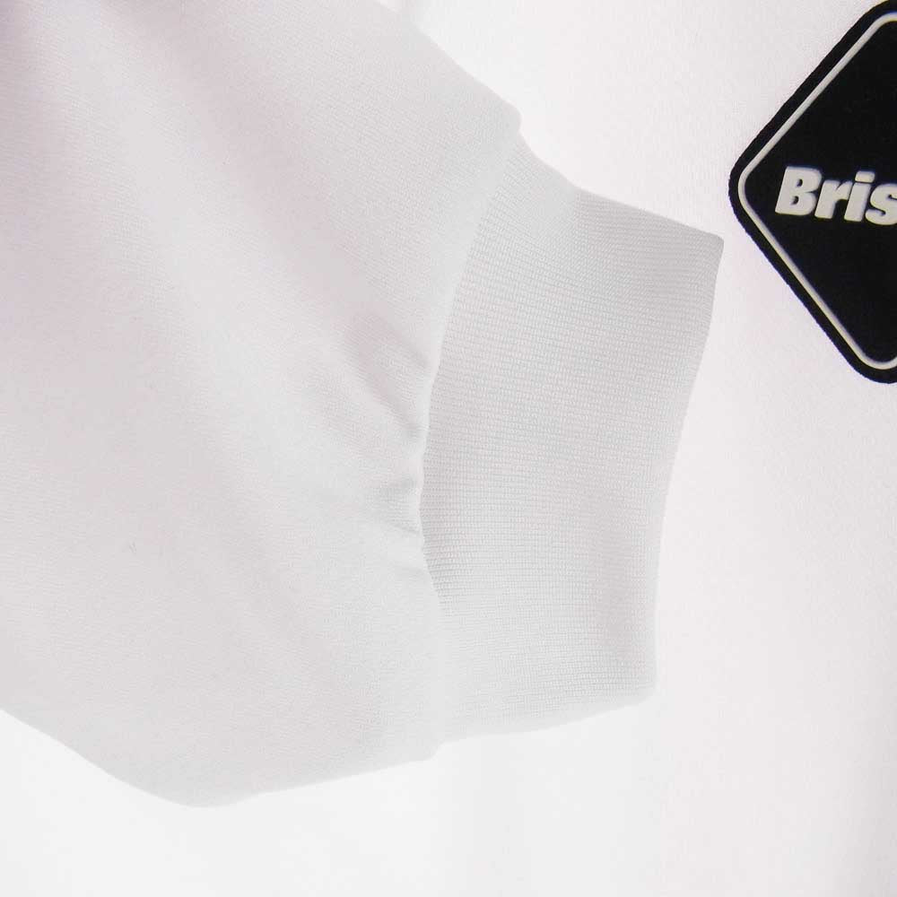 F.C.R.B. エフシーアールビー × #FR2 GOLF エフアールツー ゴルフ プリント 長袖 ロングスリーブ カットソー ホワイト系 XL【美品】【中古】