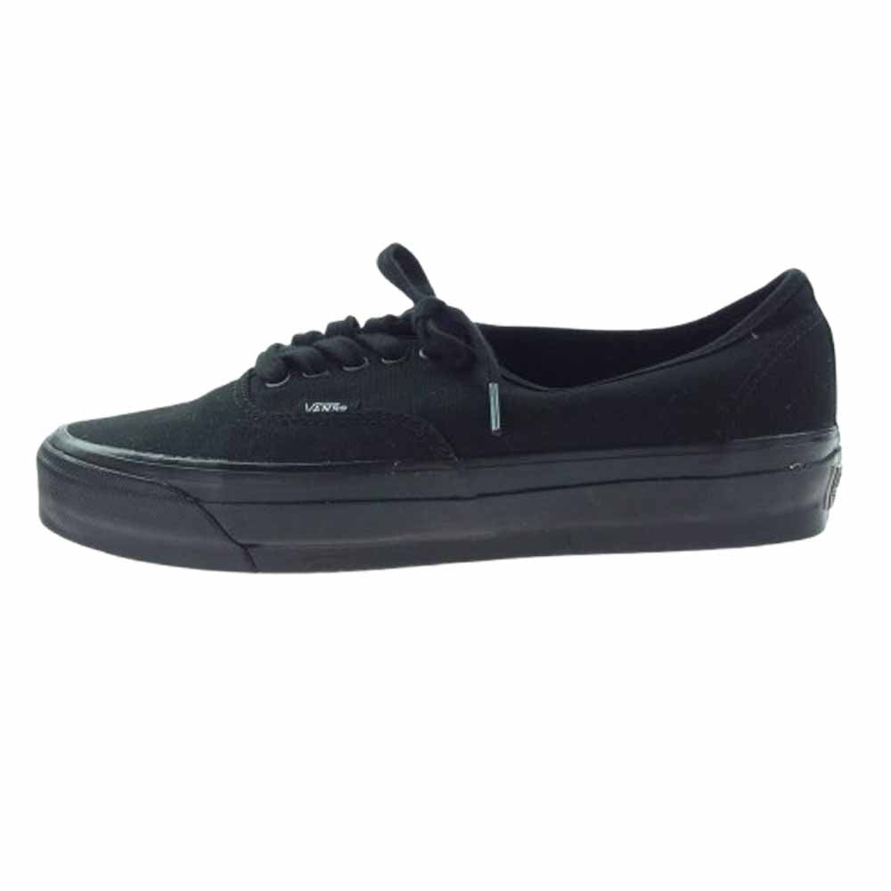 VANS バンズ VN0007QZBKA Authentic Reissue 44 Triple Black オーセンティック リシュー ローカット スニーカー ブラック系 28cm【美品】【中古】