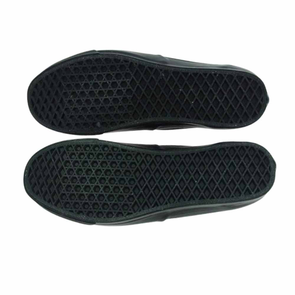 VANS バンズ VN0007QZBKA Authentic Reissue 44 Triple Black オーセンティック リシュー ローカット スニーカー ブラック系 28cm【美品】【中古】