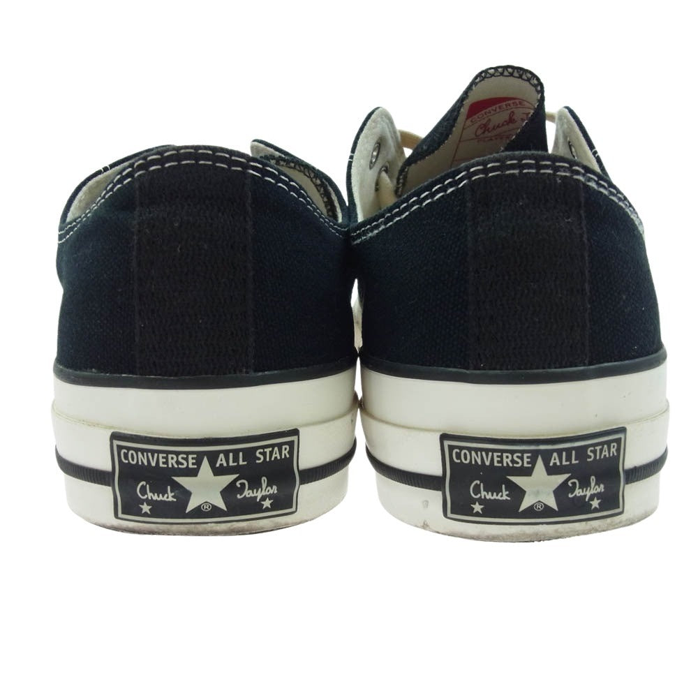 CONVERSE コンバース 1CL690 ADDICT アディクト CHUCK TAYLOR CANVAS OX チャックテイラー キャンバス ローカット スニーカー ブラック系 28cm【中古】