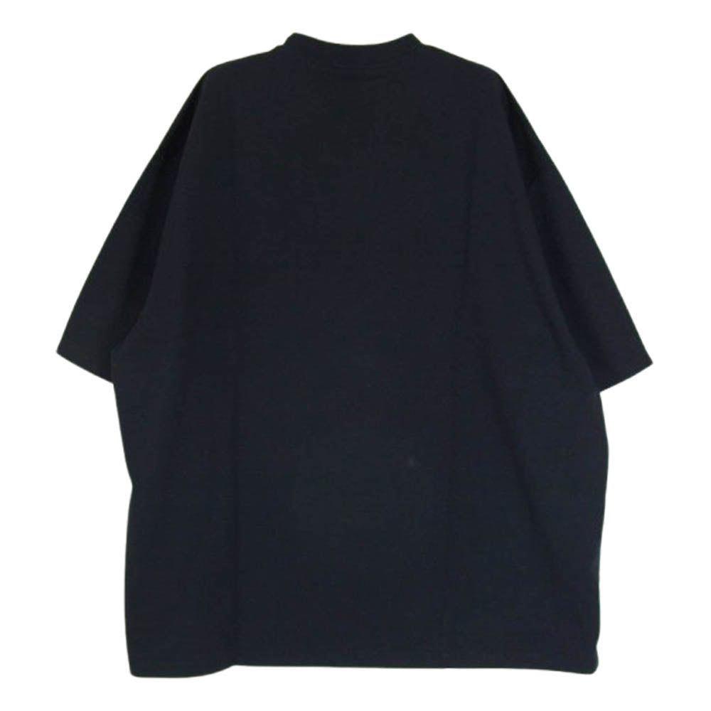 The Ennoy Professional ザ エンノイ プロフェッショナル 24SS SS24BRENCT01NTL Electric Logo EMB T-Shirt エレクトリックロゴ 半袖 Tシャツ ネイビー系 XL【新古品】【未使用】【中古】
