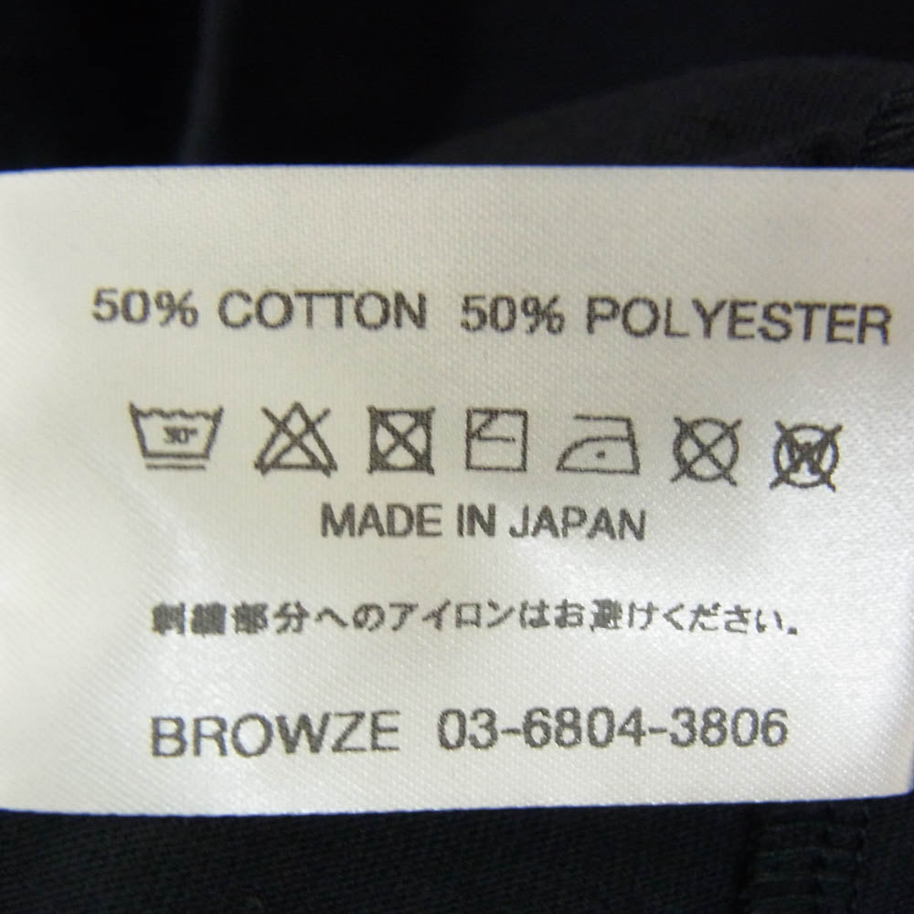 The Ennoy Professional ザ エンノイ プロフェッショナル 24SS SS24BRENCT01NTL Electric Logo EMB T-Shirt エレクトリックロゴ 半袖 Tシャツ ネイビー系 XL【新古品】【未使用】【中古】