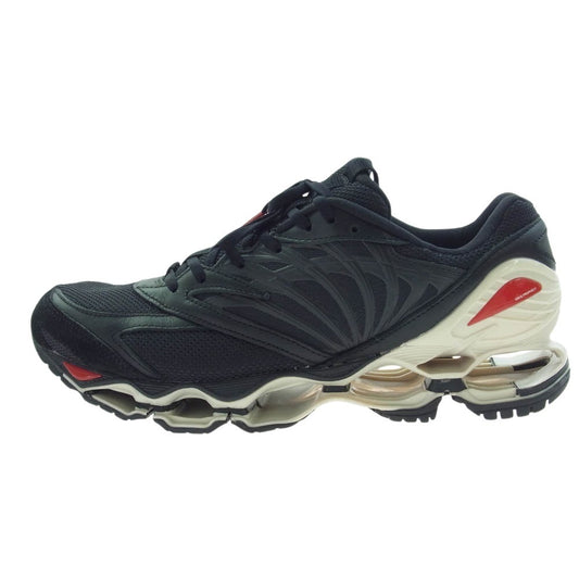 GRAPHPAPER グラフペーパー D1GD240901 MIZUNO ミズノ WAVE PROPHECY LS ウェーブプロフェシー ローカット スニーカー ブラック系 28cm【美品】【中古】
