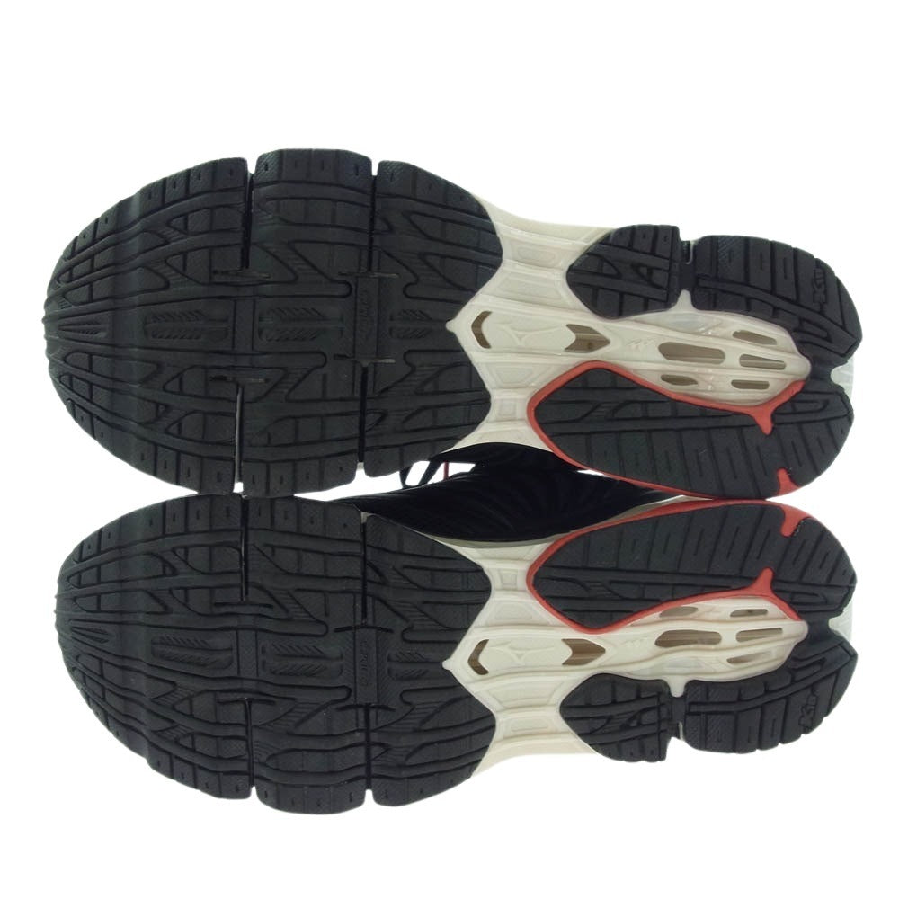 GRAPHPAPER グラフペーパー D1GD240901 MIZUNO ミズノ WAVE PROPHECY LS ウェーブプロフェシー ローカット スニーカー ブラック系 28cm【美品】【中古】