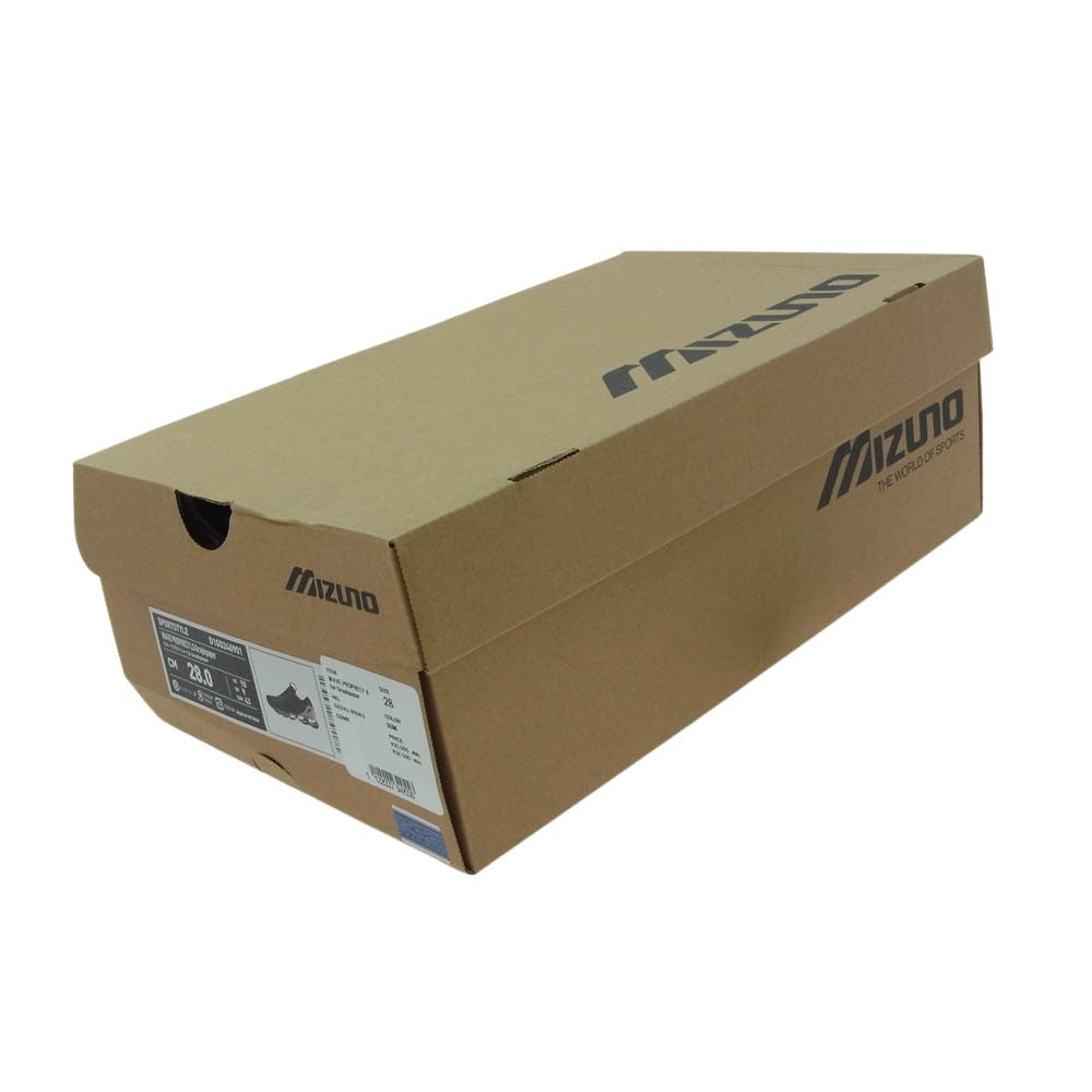 GRAPHPAPER グラフペーパー D1GD240901 MIZUNO ミズノ WAVE PROPHECY LS ウェーブプロフェシー ローカット スニーカー ブラック系 28cm【美品】【中古】