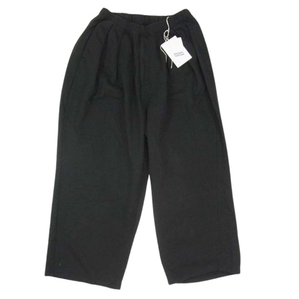 ANCELLM アンセルム 25SS ANC-PT67 TUCK SWEAT PANTS タック スウェット パンツ ブラック系 2【中古】