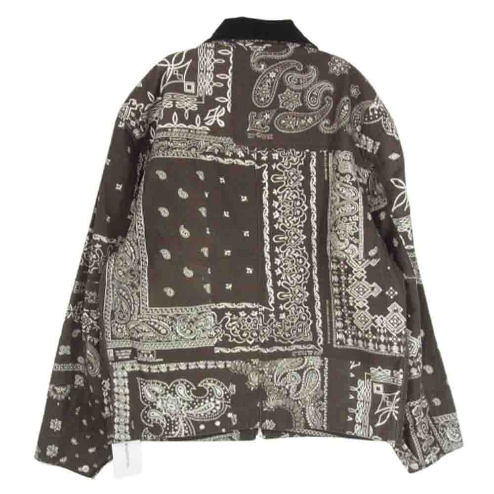 ミヤギヒデタカ MYG011 Bandana Jacket バンダナ ジャケット ブラック系 XL【美品】【中古】