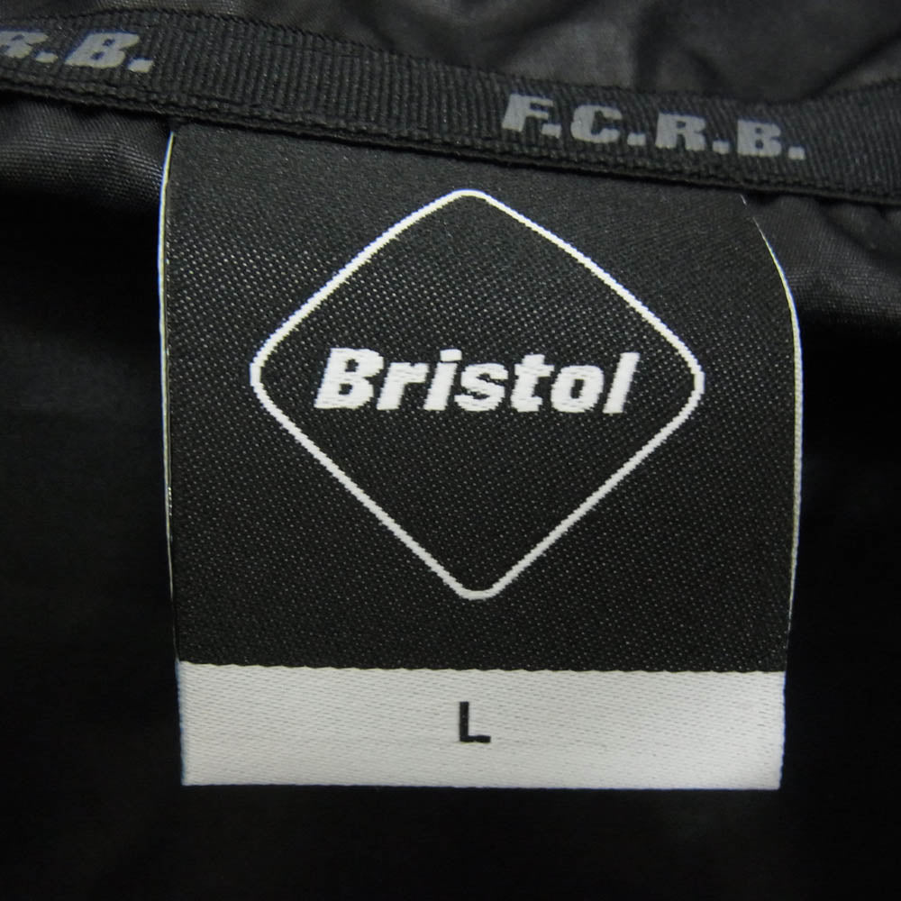 F.C.R.B. エフシーアールビー 18AW FCRB-189115 × FRAGMENT DESIGN フラグメントデザイン TRAINING ANORAK SPONSORED トレーニング アノラック ジャケット ブラック系 L【新古品】【未使用】【中古】