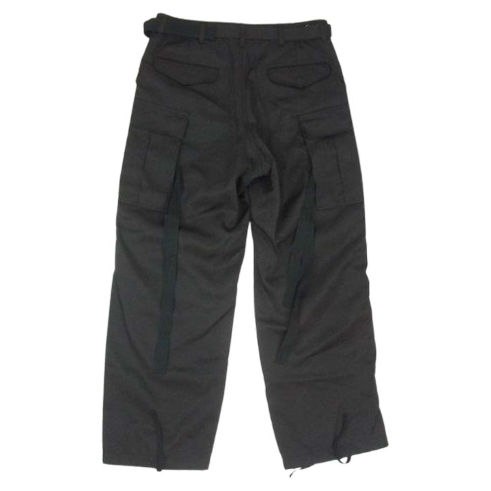 Sacai サカイ 24AW 24-03534M SPIEWAK  スピワック Cargo Pants カーゴパンツ ブラック系 2【美品】【中古】