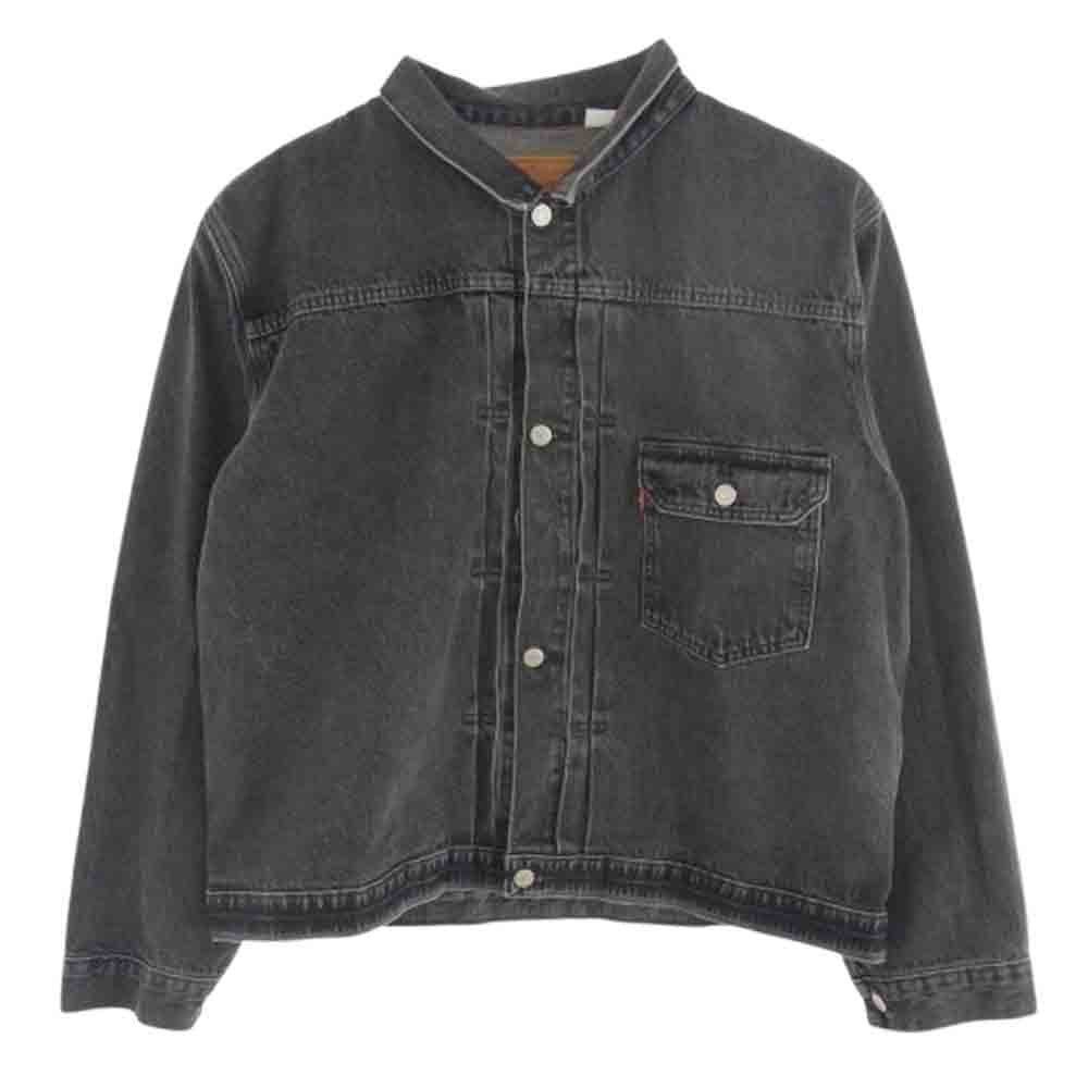 UNDERCOVER アンダーカバー 25SS 001YX0000 × Levis リーバイス TYPE I ダブルネーム GIZA刺繍 トラッカー ジャケット グレー系 XXL【美品】【中古】