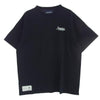 DESCENDANT ディセンダント 23SS UNDER THE CURRENT SS ロゴ 半袖 Tシャツ ブラック系 4【中古】