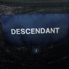DESCENDANT ディセンダント 23SS UNDER THE CURRENT SS ロゴ 半袖 Tシャツ ブラック系 4【中古】