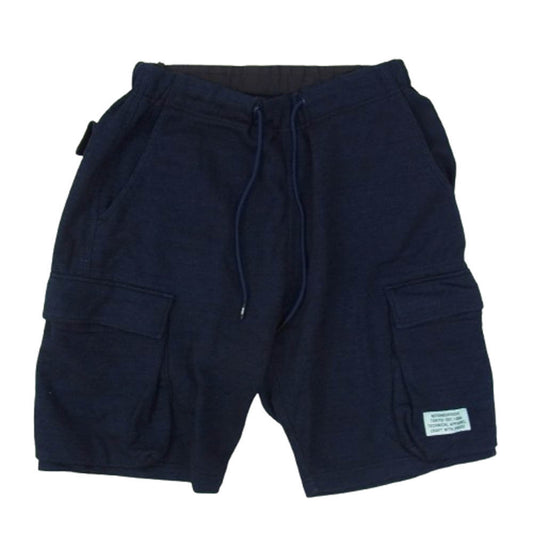 NEIGHBORHOOD ネイバーフッド 20SS 201UWNH-PTM02 ID-CARGO C-ST スウェット カーゴ ショーツ ハーフパンツ ネイビー系 S【中古】