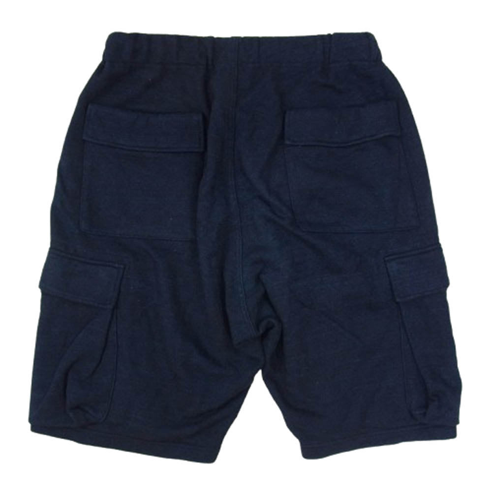 NEIGHBORHOOD ネイバーフッド 20SS 201UWNH-PTM02 ID-CARGO C-ST スウェット カーゴ ショーツ ハーフパンツ ネイビー系 S【中古】