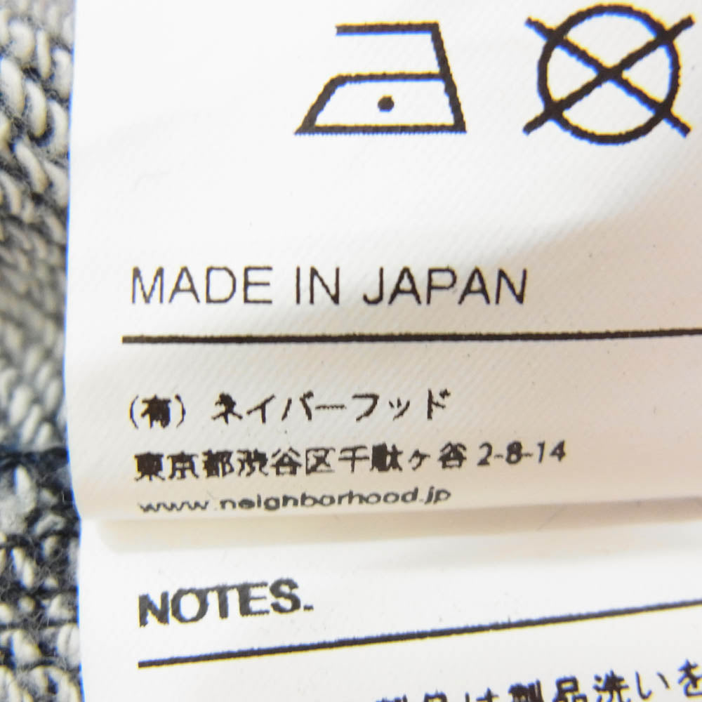 NEIGHBORHOOD ネイバーフッド 20SS 201UWNH-PTM02 ID-CARGO C-ST スウェット カーゴ ショーツ ハーフパンツ ネイビー系 S【中古】