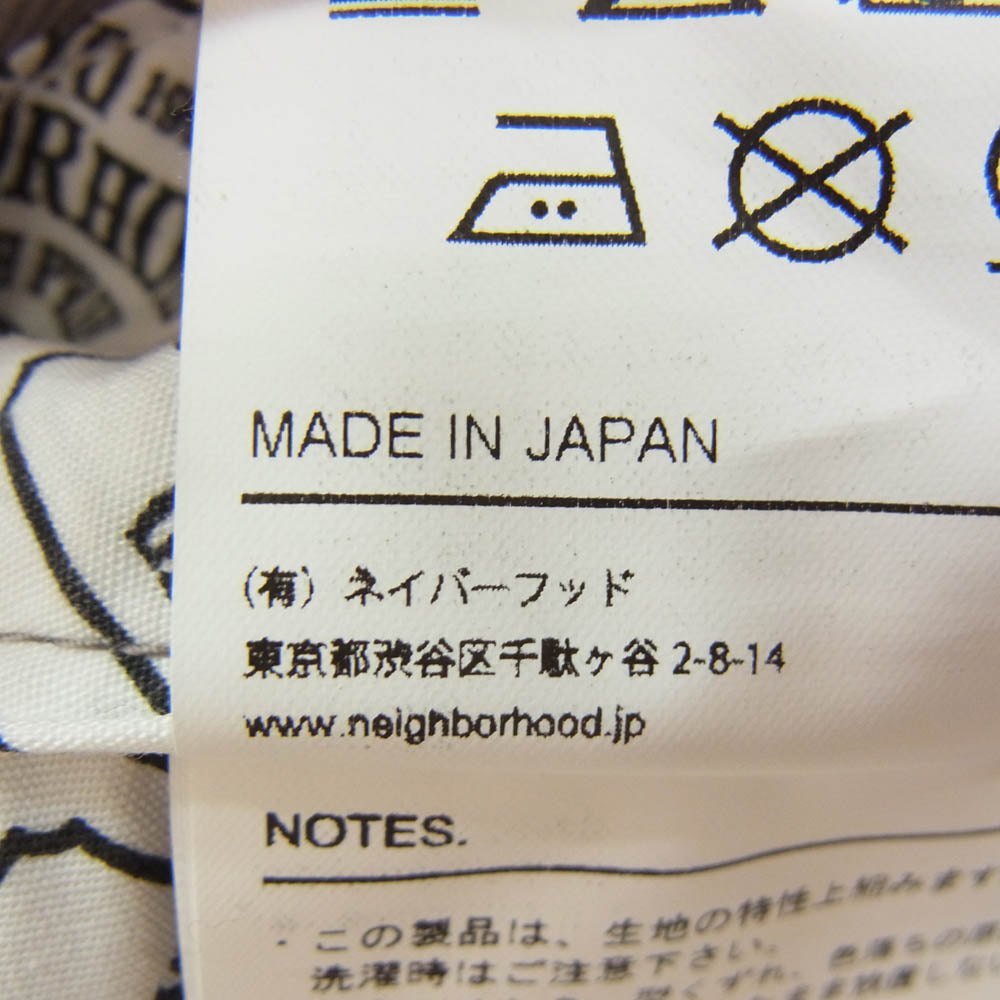 NEIGHBORHOOD ネイバーフッド 20SS 201SPNH-PTM03 WP.WIDE EC-ST コットン ショーツ ハーフパンツ グレー系 S【中古】