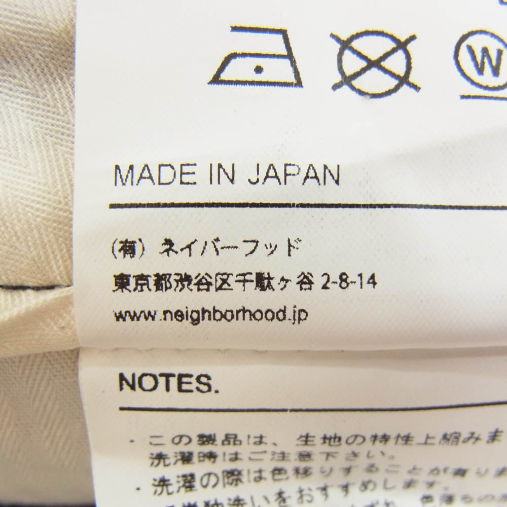 NEIGHBORHOOD ネイバーフッド 20SS 201AQNH-PTM07 A.K.A. CE-S コットン ショーツ ハーフパンツ ネイビー系 S【中古】