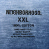 NEIGHBORHOOD ネイバーフッド 23SS L/S SPECIMEN RESEARCH LABORATORY Tee SRL バックプリント 長袖カットソー ブルー系 XXL【中古】
