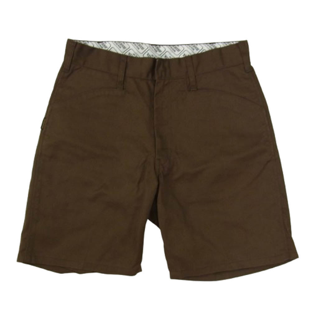 NEIGHBORHOOD ネイバーフッド 20SS 201SPNH-PTM03 WP WIDE EC-ST コットン ワイド ショーツ ハーフパンツ ブラウン系 S【中古】