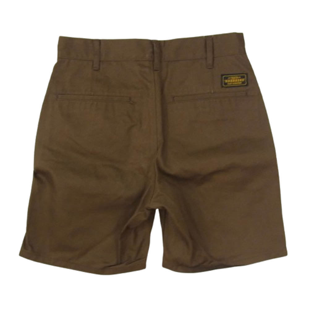 NEIGHBORHOOD ネイバーフッド 20SS 201SPNH-PTM03 WP WIDE EC-ST コットン ワイド ショーツ ハーフパンツ ブラウン系 S【中古】