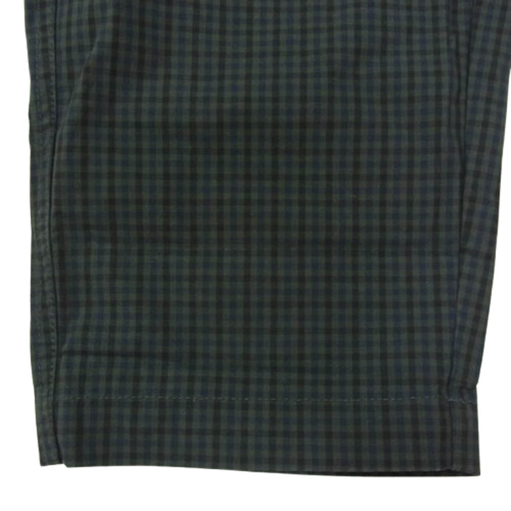 DESCENDANT ディセンダント チェック柄 イージー パンツ グレー系 2【中古】