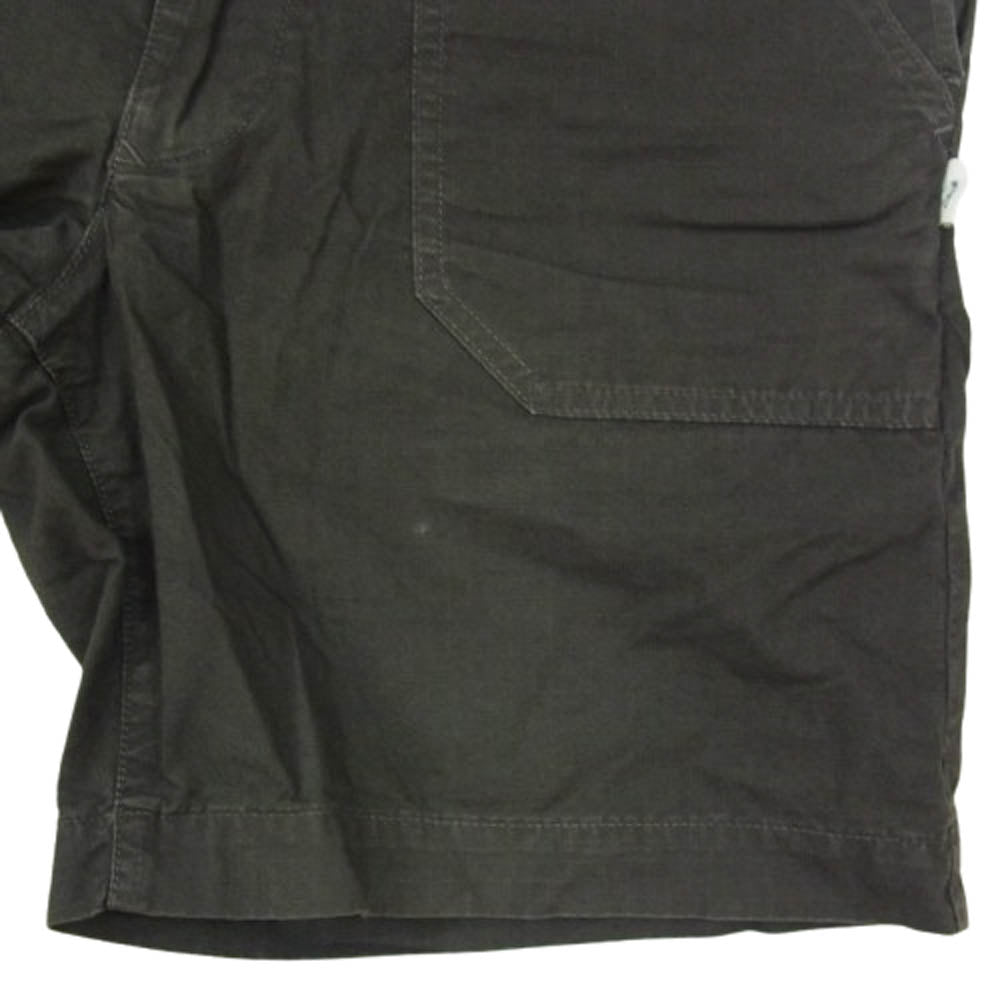 WTAPS ダブルタップス 20SS 201BRDT-PTM05 BUDS SHORTS コットン ショーツ ハーフパンツ ブラック系 X01【中古】