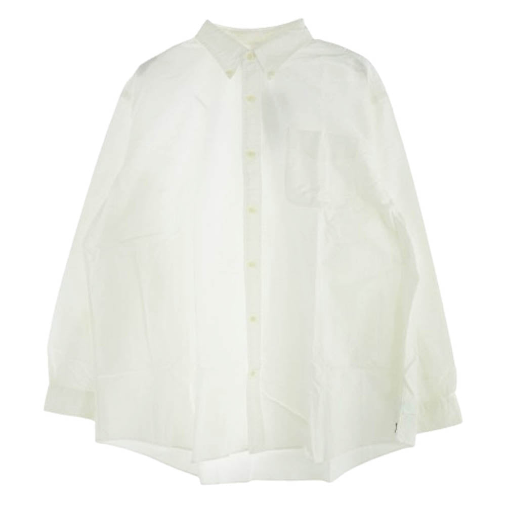 RALPH LAUREN ラルフローレン ボタンダウン 長袖シャツ ホワイト系 XXL【極上美品】【中古】