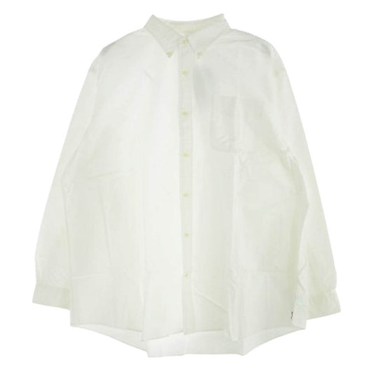 RALPH LAUREN ラルフローレン ボタンダウン 長袖シャツ ホワイト系 XXL【極上美品】【中古】