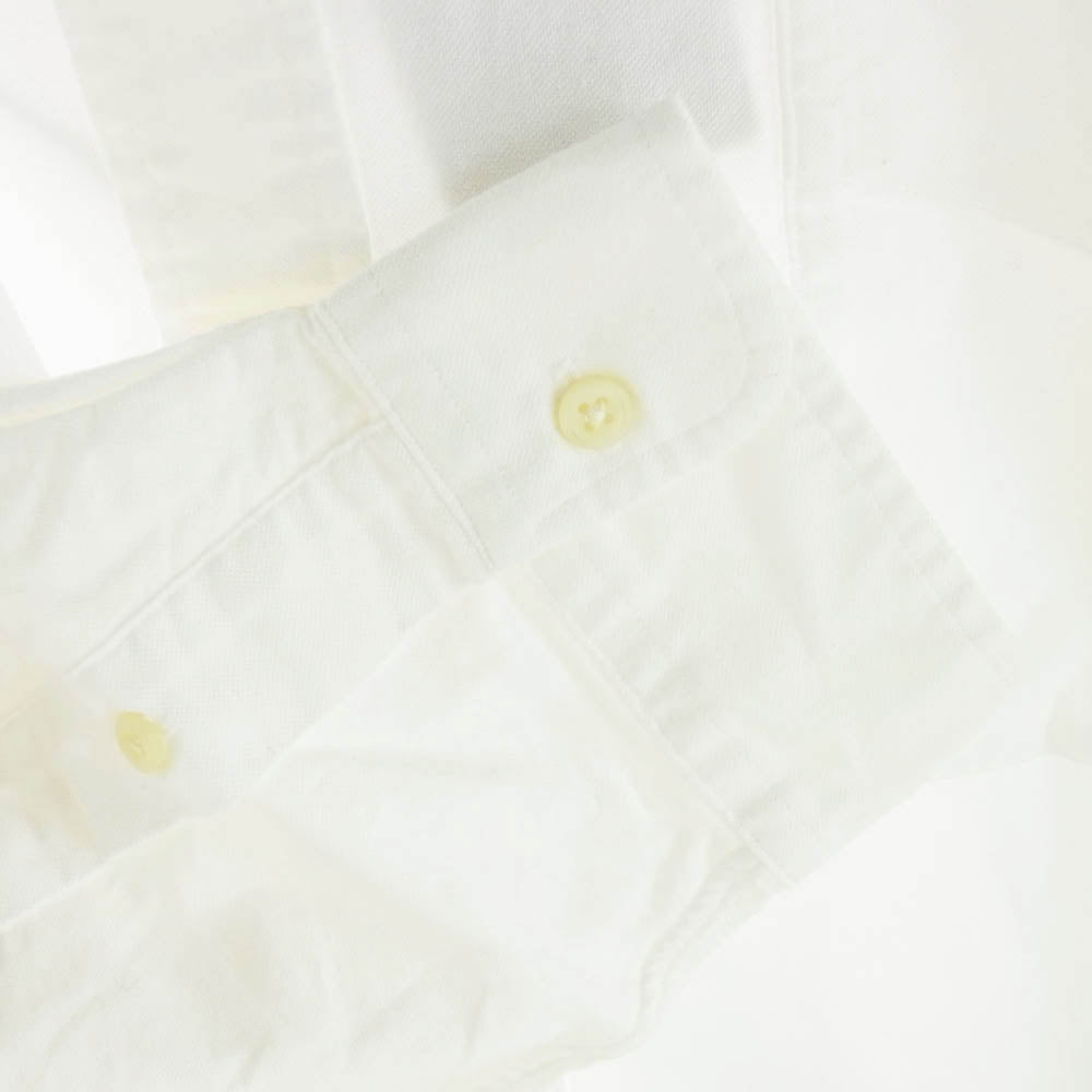 RALPH LAUREN ラルフローレン ボタンダウン 長袖シャツ ホワイト系 XXL【極上美品】【中古】