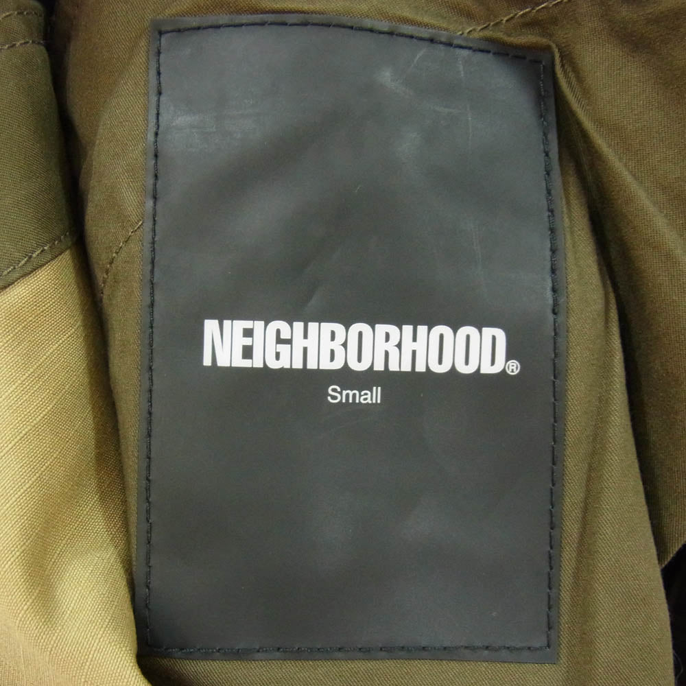 NEIGHBORHOOD ネイバーフッド 20SS 201YTNH-PTM03 カモフラージュ コットン ショーツ ハーフパンツ カーキ系 S【中古】