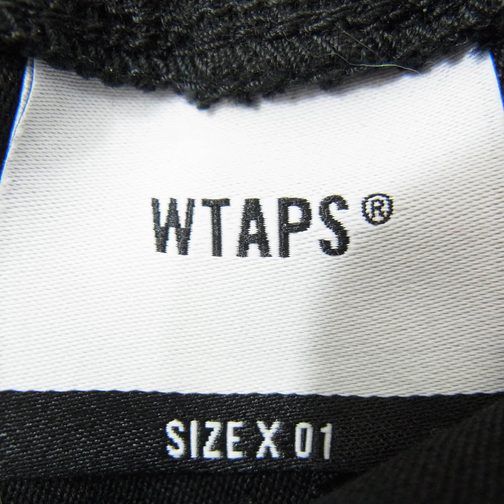 WTAPS ダブルタップス 21SS 211WVDT-PTM08 SEAGULL 01 SHORTS COTTON SATIN コットン ショーツ ハーフパンツ ブラック系 X01【中古】