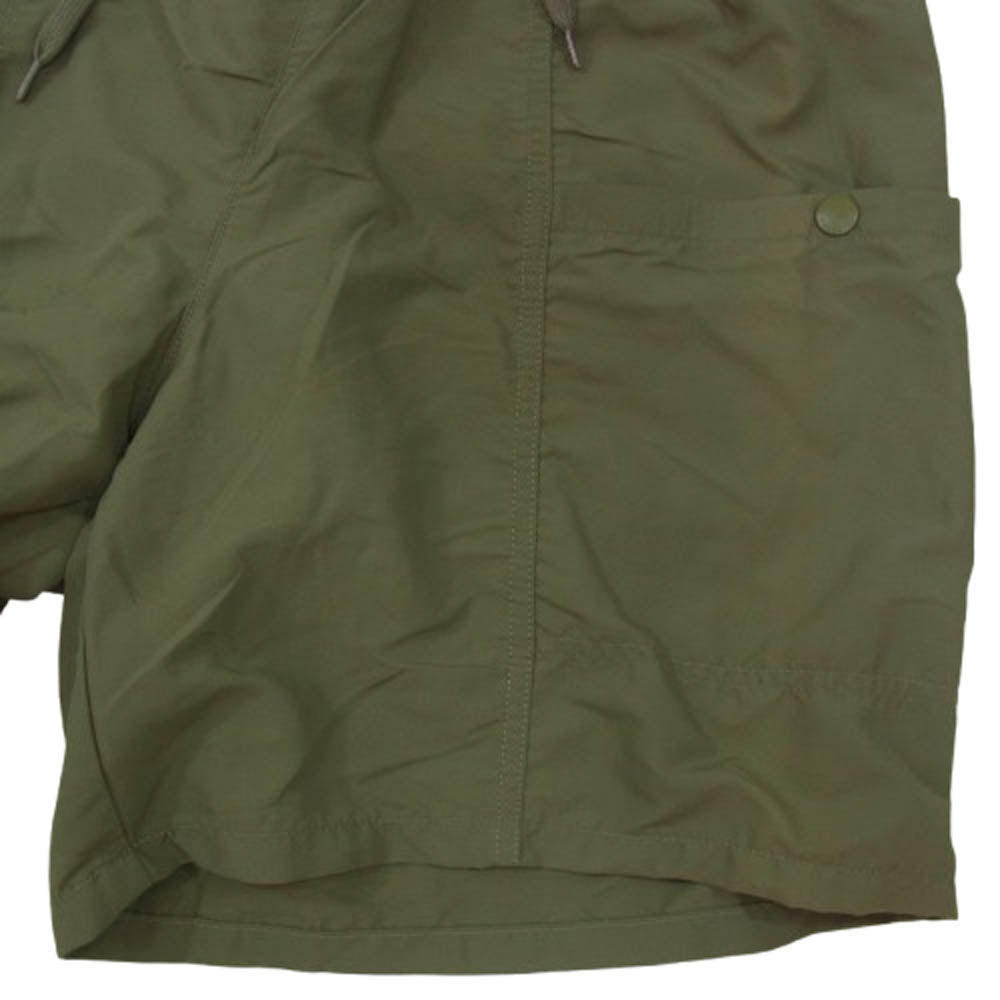 WTAPS ダブルタップス 22SS 221WVDT-PTM09 UDT SHORTS NYLON WEATHER ナイロン ショーツ ハーフパンツ カーキ系 X02【中古】