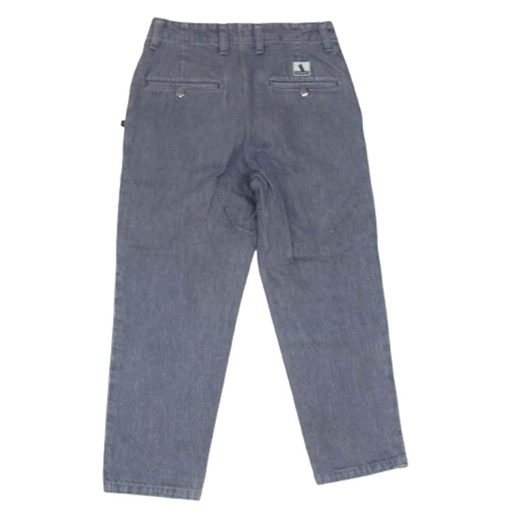 DESCENDANT ディセンダント テーパード デニム パンツ グレー系 1【中古】