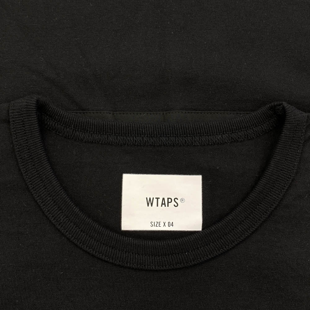 WTAPS ダブルタップス 21SS 211ATDT-CSM36 SILENCER SS COPO サイレンサー ポケット 半袖 Tシャツ ブラック系 04【新古品】【未使用】【中古】