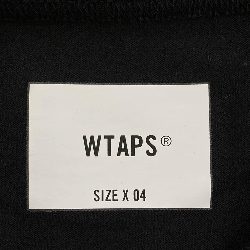 WTAPS ダブルタップス 21SS 211ATDT-CSM36 SILENCER SS COPO サイレンサー ポケット 半袖 Tシャツ ブラック系 04【新古品】【未使用】【中古】