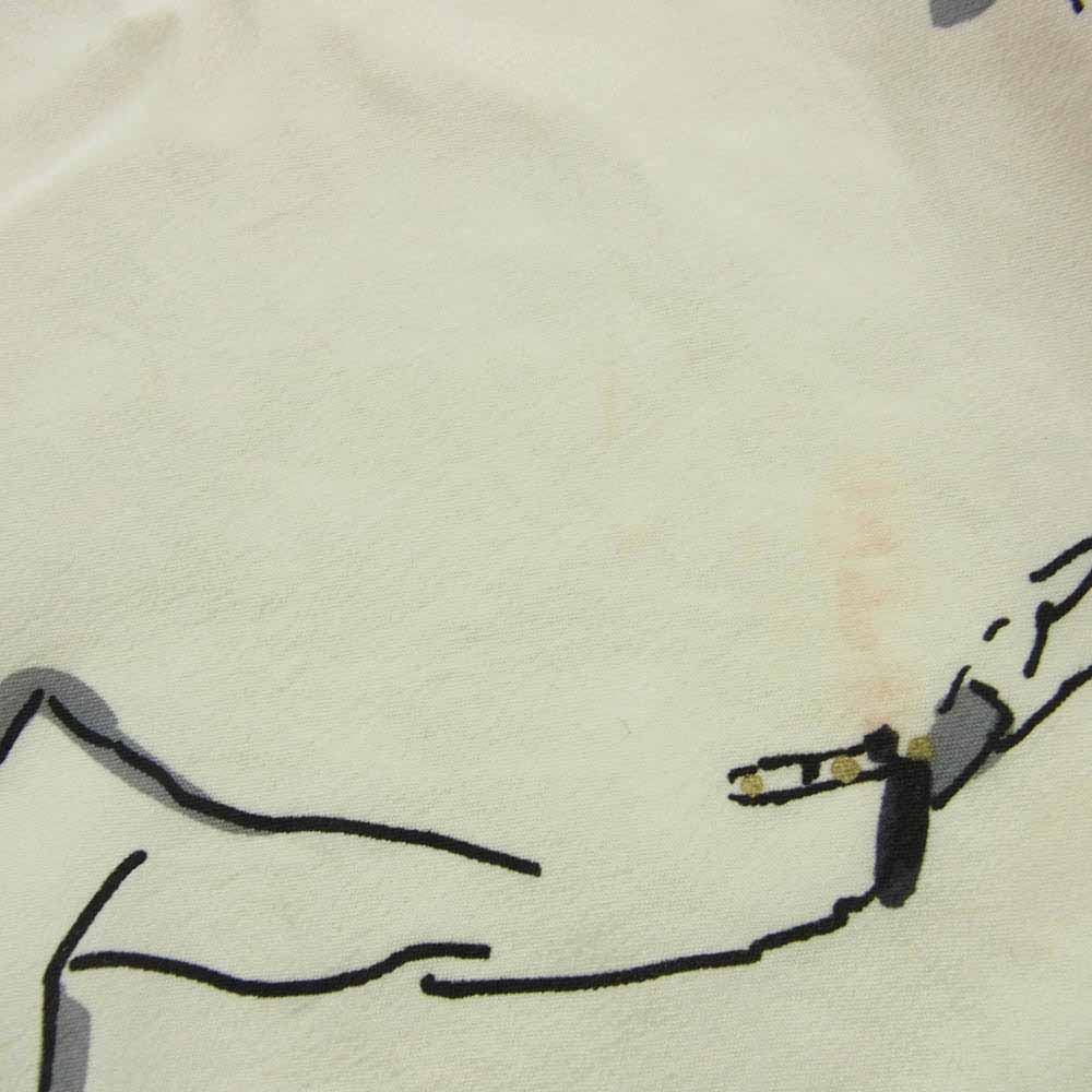 CHANEL シャネル マドモアゼル 大判 シルク スカーフ マルチカラー系【中古】