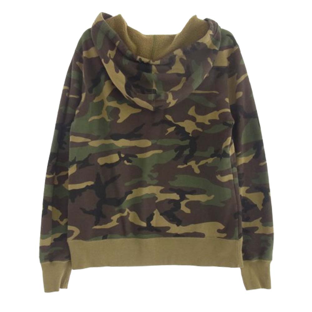 NEIGHBORHOOD ネイバーフッド CAM WOODLAND C-HOODED.LS カモ プルオーバー パーカー グリーン系 S【中古】