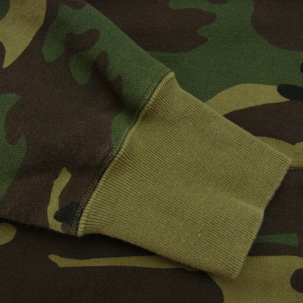 NEIGHBORHOOD ネイバーフッド CAM WOODLAND C-HOODED.LS カモ プルオーバー パーカー グリーン系 S【中古】