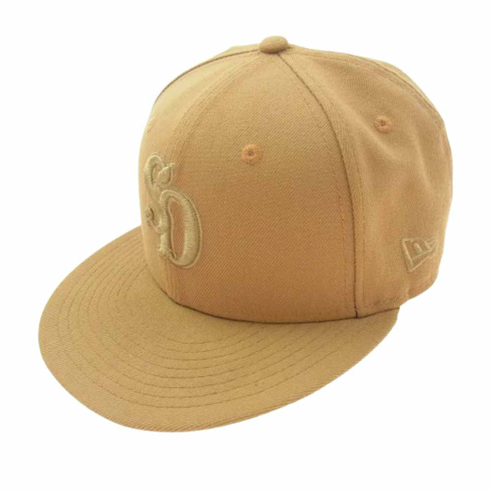STANDARD CALIFORNIA スタンダードカリフォルニア NEW ERA ニューエラ SD ロゴ ベースボール キャップ ブラウン系【中古】