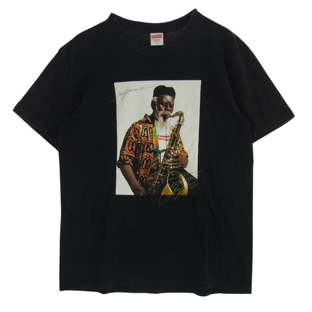 Supreme シュプリーム 20AW Pharoah Sanders Tee ファラオ サンダース プリント Tシャツ 半袖 ブラック系 M【中古】