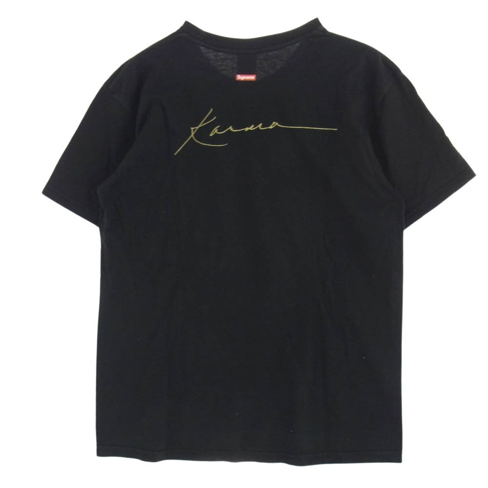 Supreme シュプリーム 20AW Pharoah Sanders Tee ファラオ サンダース プリント Tシャツ 半袖 ブラック系 M【中古】