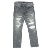 DESCENDANT ディセンダント 191WVDS-PTM03 リペア加工 ダメージ加工 DIN-4 02 DAMAGE JEANS デニム ジーンズ ブラック系 2【中古】