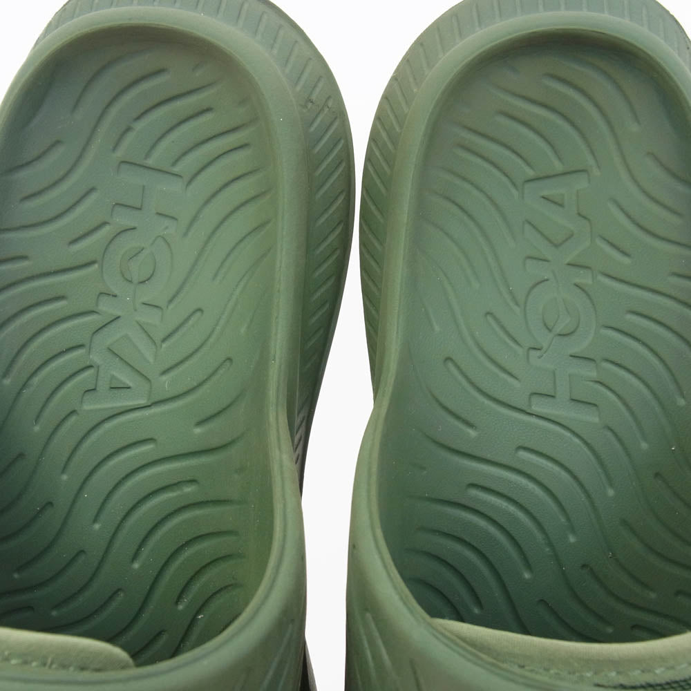 WTAPS ダブルタップス 1155398-FFC Hoka Ora Luxe Olive Drab ホカ オラ ラックス オリーブドラブ サンダル グリーン系 26cm【中古】