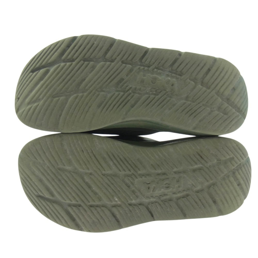 WTAPS ダブルタップス 1155398-FFC Hoka Ora Luxe Olive Drab ホカ オラ ラックス オリーブドラブ サンダル グリーン系 26cm【中古】