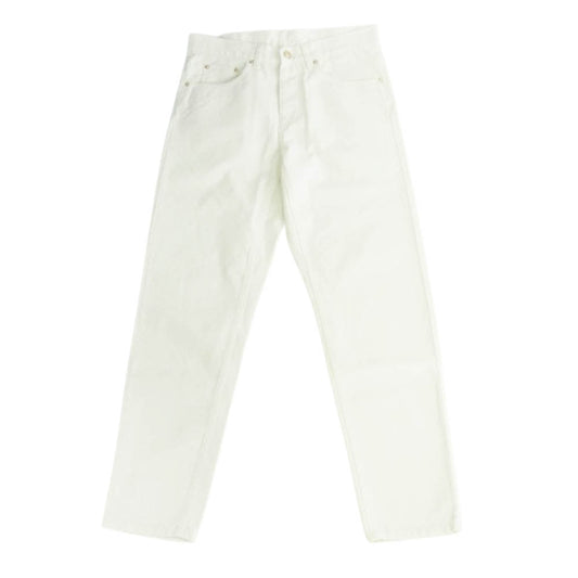 Carhartt カーハート I031507 トラウザーズ ニューエル ホワイト デニム パンツ オフホワイト系【美品】【中古】