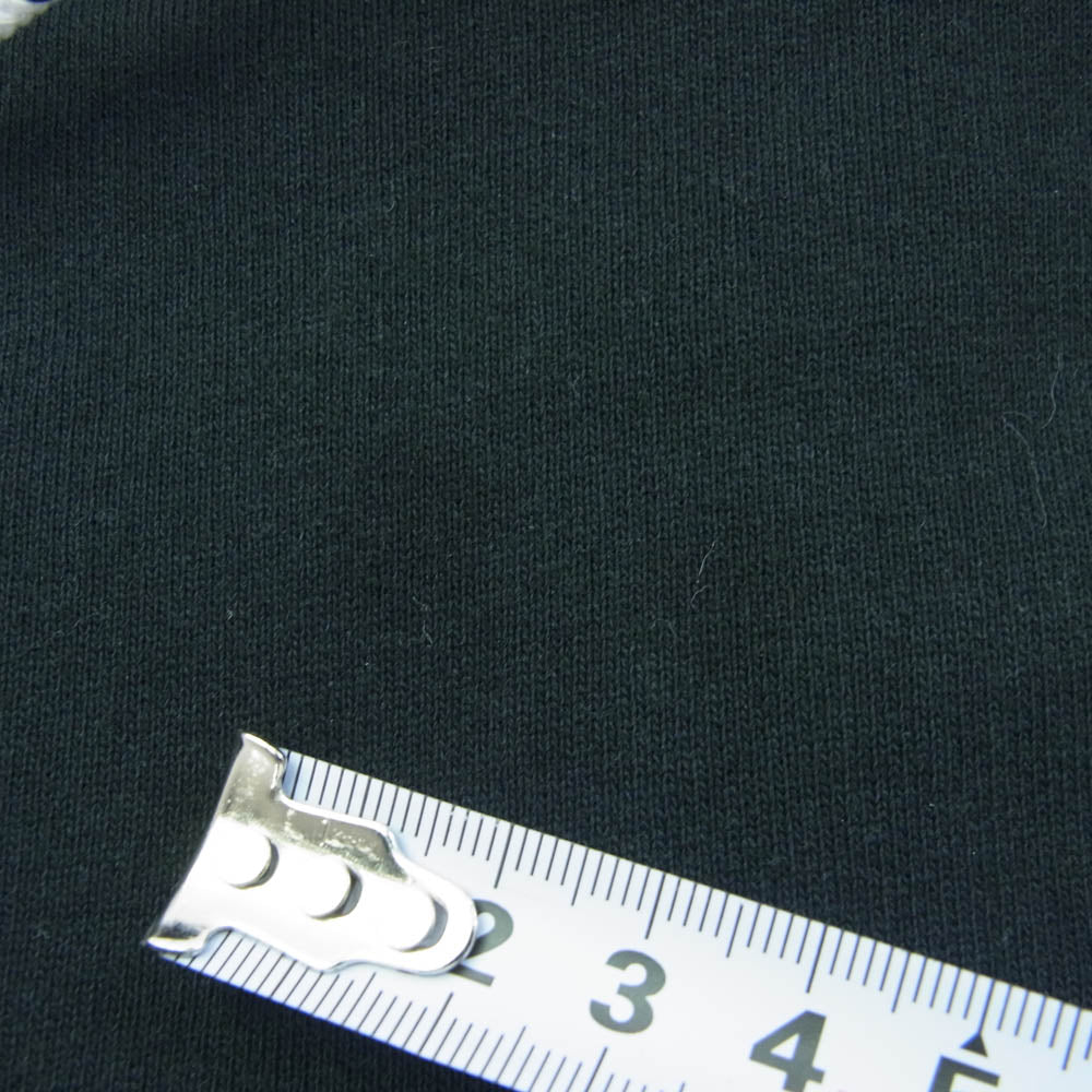 アリーズ FILA フィラ hoodie ロゴ プルオーバー パーカー ブラック系 S【中古】