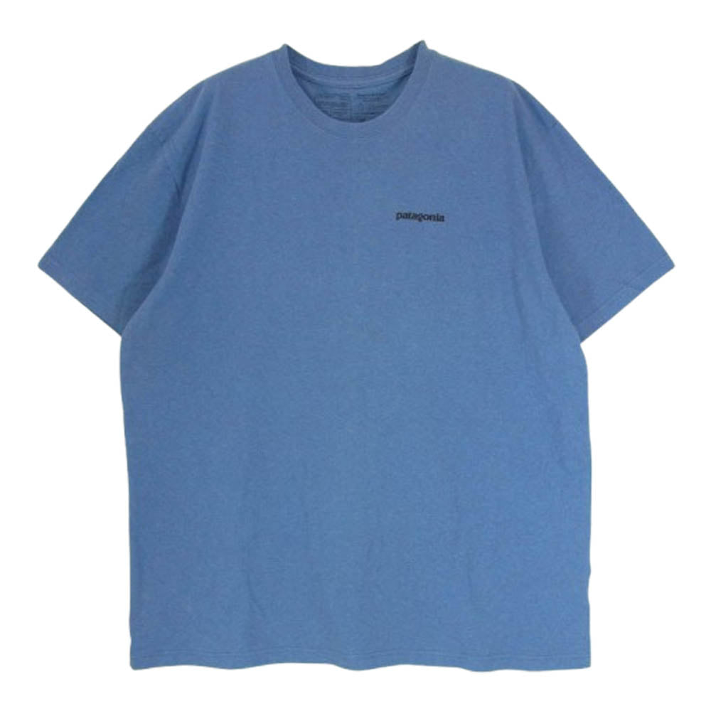 patagonia パタゴニア 39174 P-6 ロゴ レスポンシビリティー 半袖 Tシャツ ブルー系 XL【中古】