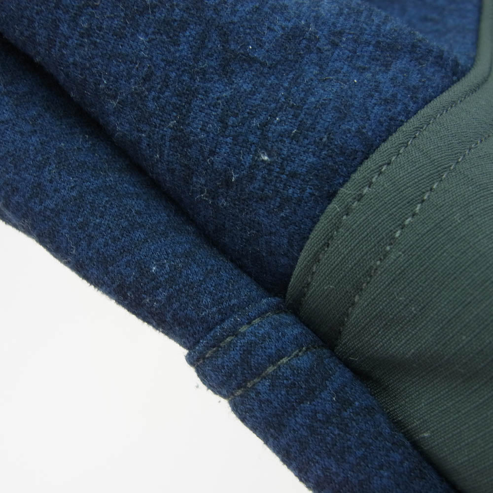 THE NORTH FACE ノースフェイス NF0A3BBH TECH SHERPA HOODIE ボア フリース ジャケット グレー系 ダークネイビー系 XL【中古】