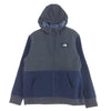 THE NORTH FACE ノースフェイス NF0A3BBH TECH SHERPA HOODIE ボア フリース ジャケット グレー系 ダークネイビー系 XL【中古】
