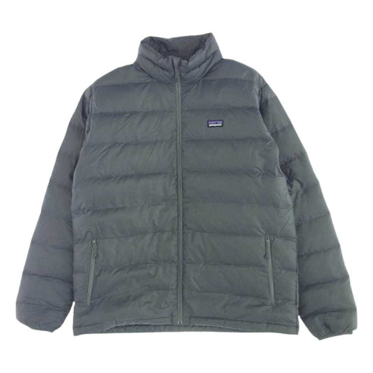 patagonia パタゴニア 84830 Hi-Loft Down Sweater JAKET ハイロフト ダウン セーター グレー系 L【中古】